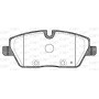 BPA1131.10 OPEN PARTS Комплект гальмівних колодок дисковий гальм