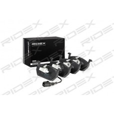 402B0912 RIDEX Комплект гальмівних колодок дисковий гальм