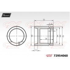 72954060 MAXTECH Поршень корпус скоби гальма