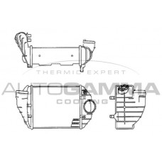 102535 AUTOGAMMA Интеркулер