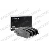402B0787 RIDEX Комплект гальмівних колодок дисковий гальм