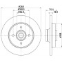 MDC2030 MINTEX Гальмівний диск