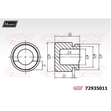 72935011 MAXTECH Поршень корпус скоби гальма