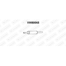 VW80065 VENEPORTE Предглушник вихлопних газів