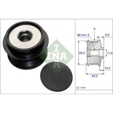 WG1253778 WILMINK GROUP Механізм вільного ходу генератора