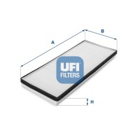 53.013.00 UFI Фільтр повітря у внутрішньому просторі