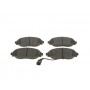 0 986 424 285 BOSCH Комплект гальмівних колодок дисковий гальм