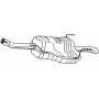 185-679 BOSAL Глушник вихлопних газів кінцевий