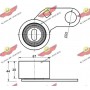 03.437 AUTOKIT Натяжний ролик ремінь ГРМ