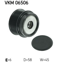 VKM 06506 SKF Механізм вільного ходу генератора
