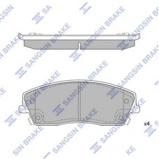 SP1507 Hi-Q КомплеК т гальмівних колодок, дискове гальмо