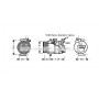 RTK487 AVA QUALITY COOLING Компресор кондиціонера