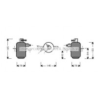 MSD003 PRASCO Осушувач кондиціонера