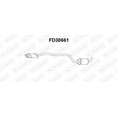 FD30661 VENEPORTE Предглушник вихлопних газів