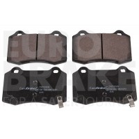 5502229339 EUROBRAKE Комплект гальмівних колодок дисковий гальм