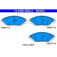 13.0460-5642.2 ATE Комплект гальмівних колодок дисковий гальм