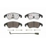 P 85 098X BREMBO Комплект гальмівних колодок дисковий гальм