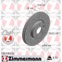 250.1383.52 ZIMMERMANN Гальмівний диск