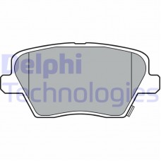 LP3386 DELPHI Комплект гальмівних колодок дисковий гальм