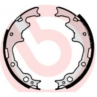 S 10 502 BREMBO Комплект гальмівних колодок