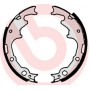 S 10 502 BREMBO Комплект гальмівних колодок
