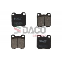 322701 DACO Germany Комплект гальмівних колодок дисковий гальм
