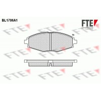 BL1706A1 FTE Комплект гальмівних колодок дисковий гальм