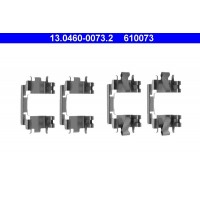 13.0460-0073.2 ATE Комплектуючі колодки дискового гальма
