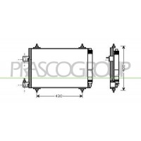 CI522C002 PRASCO Конденсатор кондиціонера