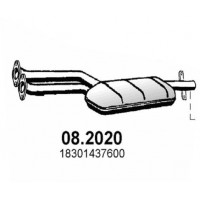 08.2020 ASSO Предглушник вихлопних газів