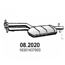 08.2020 ASSO Предглушник вихлопних газів