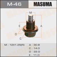 M-46 MASUMA Різьбова пробка, Масляний піддон