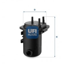 24.098.00 UFI Паливний фільтр