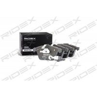 402B0288 RIDEX Комплект гальмівних колодок дисковий гальм