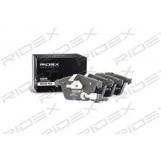 402B0288 RIDEX Комплект гальмівних колодок дисковий гальм