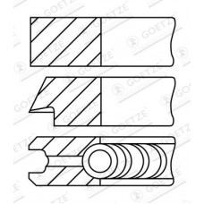 WG1186904 WILMINK GROUP Комплект поршневих кілець