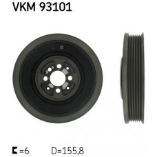VKM 93101 SKF Ремінний шків колінчастий вал