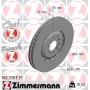 100.3307.75 ZIMMERMANN Гальмівний диск
