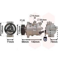 0301K703 VAN WEZEL Компресор кондиціонера