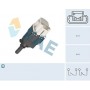 24893 FAE Вимикач ліхтаря сигналу гальмування
