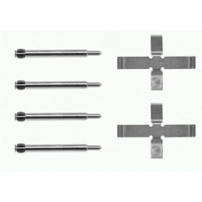 8DZ 355 203-461 HELLA Комплектуючі колодки дискового гальма