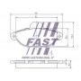FT29005 FAST Комплект гальмівних колодок дисковий гальм