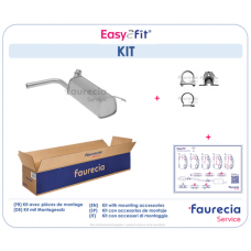 FS15730 Faurecia Глушник вихлопних газів кінцевий