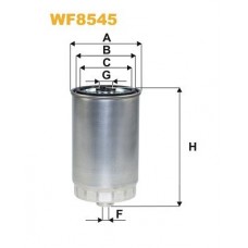 WF8545 WIX FILTERS Паливний фільтр