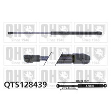 QTS128439 QUINTON HAZELL Газова пружина кришка багажника
