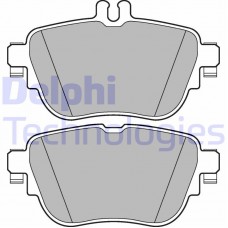 LP3262 DELPHI Комплект гальмівних колодок дисковий гальм
