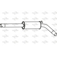 P57027 FENNO Середній глушник вихлопних газів