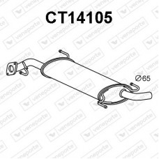 CT14105 VENEPORTE Глушник вихлопних газів кінцевий