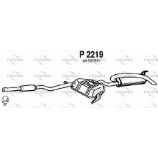 P2219 FENNO Глушник вихлопних газів кінцевий