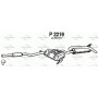 P2219 FENNO Глушник вихлопних газів кінцевий